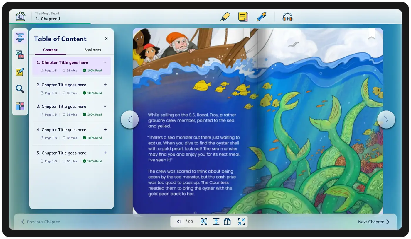 Tablet UI