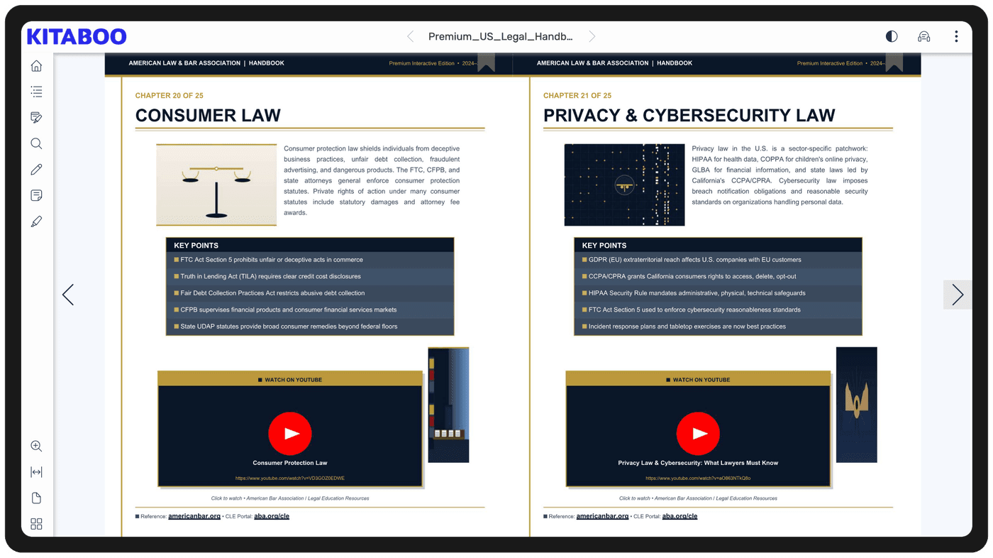 Consumer privacy settings