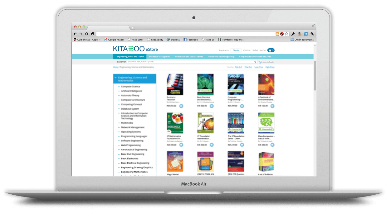 Own-branded-web-store - kitaboo ebook store features