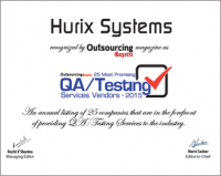 Hurix systems wins award for QA and testing-200x159