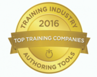 Hurix Digital wins the Top Training Companies 2016 in the category of Authoring Tools for Kitaboo by the Training Industry
