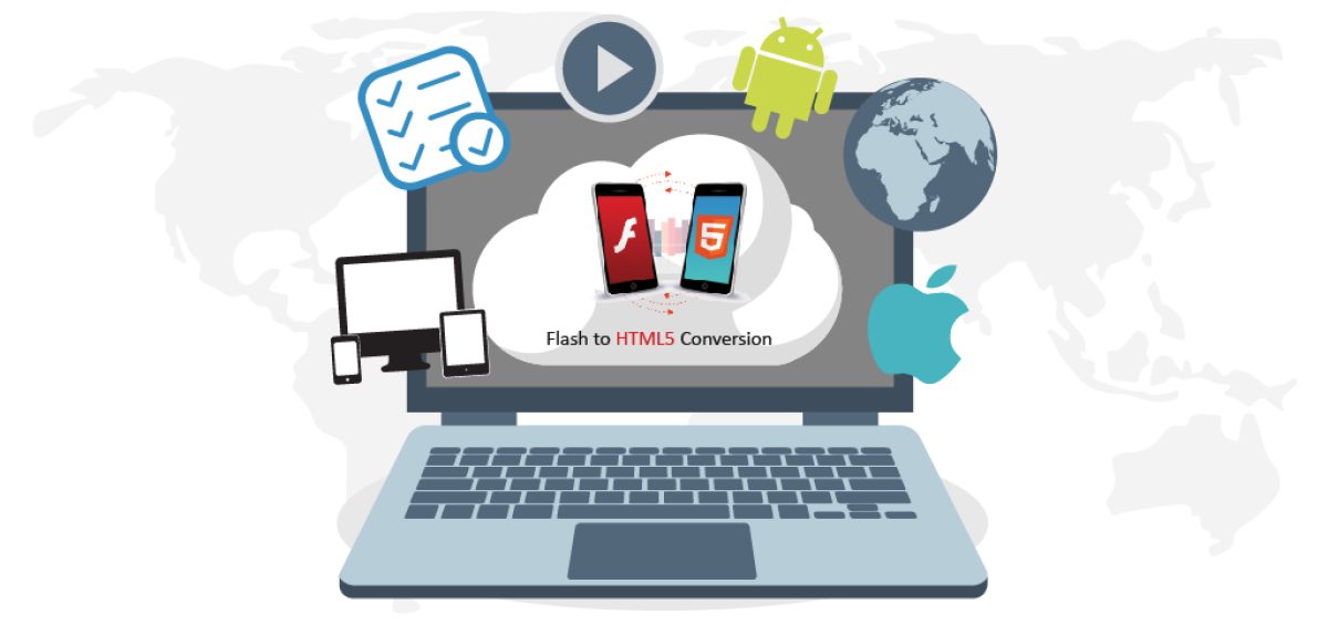 5 reasons to shift from Flash to HTML5 for Mobile Learning