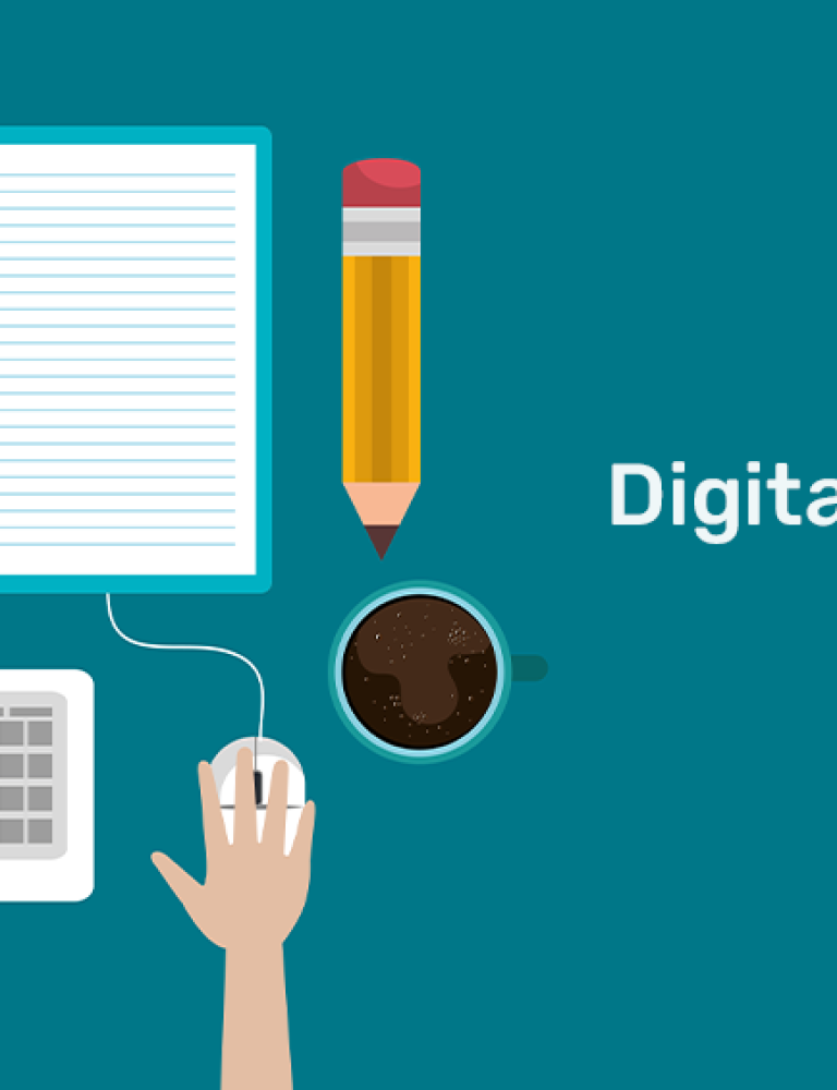 Digital vs. Traditional     Notebook blog